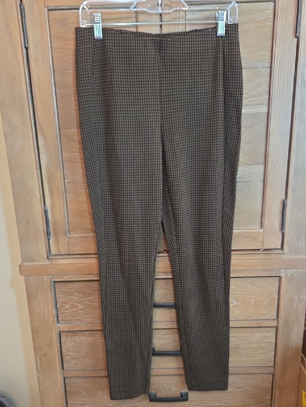 J.Jill Ponte Leggings - Houndstooth - Size Medium